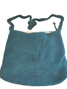 Happy N Free Bamboo Crochet Crossbody Purse Boho hippie
